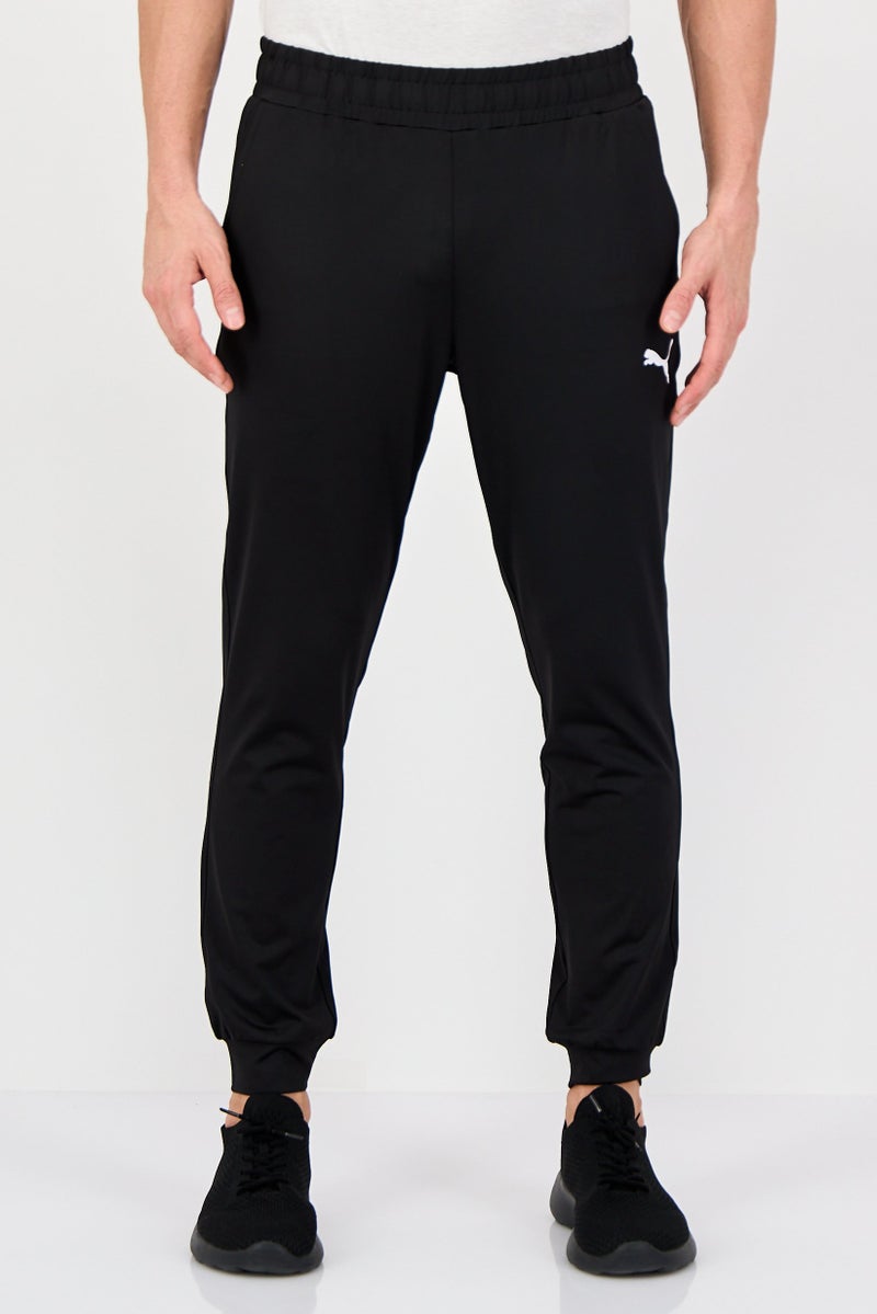 PUMA Men Sportswear Fit Brand Logo Training Track Pants, Black - Image 1